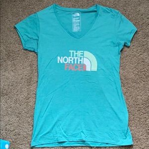 The north face short sleeve shirt- size small